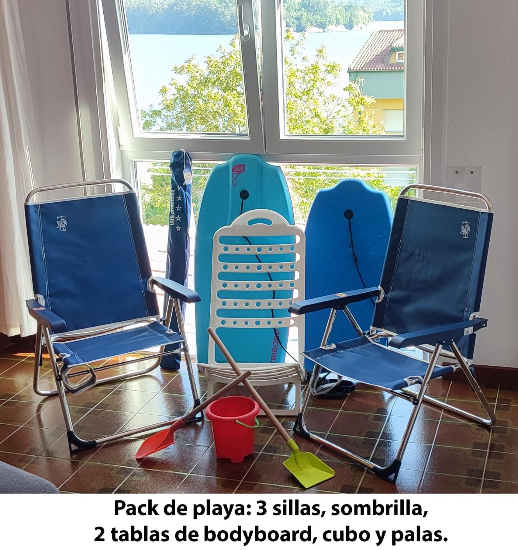 Piso Dos Playas Mino Apartment Bagian luar foto